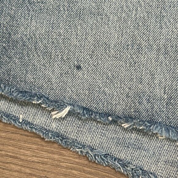 Levi’s 501 High Rise Button Fly‎ Cut Off Blue Jean Shorts Size 30 - Picture 13 of 13